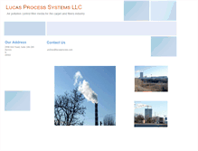 Tablet Screenshot of lucasprocess.com